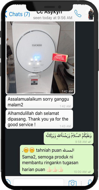 testimoni pengguna multi-cooker cuckoo