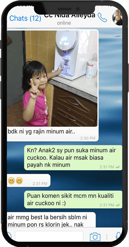 testimoni pengguna aircond cuckoo fujiaire