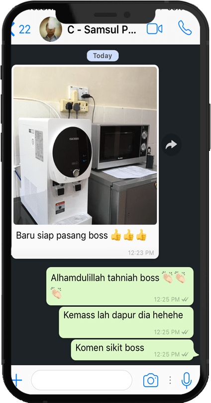 testimoni pengguna king top cuckoo